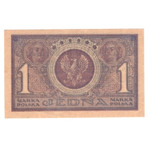 Polen, 1 polnische Mark 1919, ICK-Serie