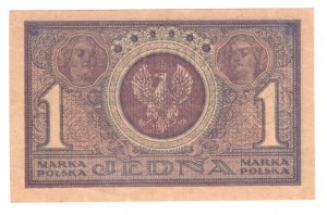 Poland, 1 Polish mark 1919, ICK series