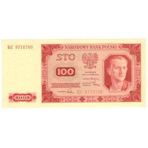 Polska, 100 złotych 1948, seria KC - kolekcja Lucow