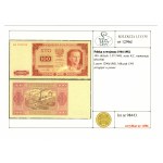 Polska, 100 złotych 1948, seria KC - kolekcja Lucow