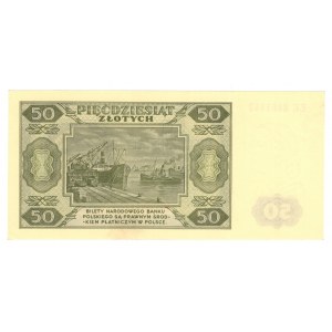 Poland, 50 zloty 1948, EE series