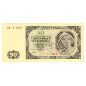 Poland, 50 zloty 1948, ED series