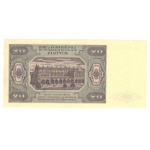 Polska, 20 złotych 1948, seria HZ