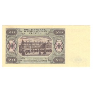 Poland, 20 zloty 1948, HT series