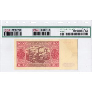 Polska, 100 złotych 1948, seria IH