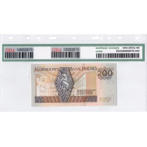 Polen, 200 Zloty 1994, Serie YB - Ersatz