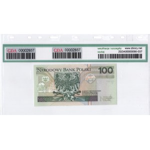 Poland, 100 zloty 1994, YB series - replacement