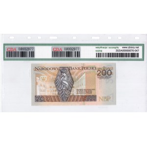 Polska, 200 złotych 1994, seria YB - zastępcza