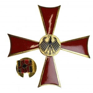 Germany, Meritorious Cross of the Federal Republic of Germany, Officer's Cross - including miniature, original case