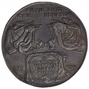 Poland, August II the Strong, Vicar thaler 1711