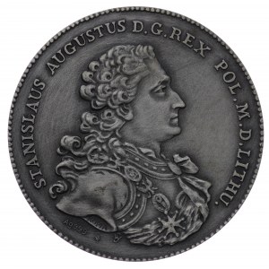 Polska, III RP, Stanisław August Poniatowski, kopia talara 1766 - Mennica Warszawska
