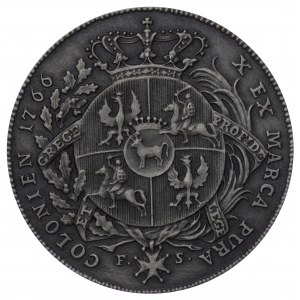 Polska, III RP, Stanisław August Poniatowski, kopia talara 1766 - Mennica Warszawska