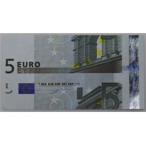 Germany, 5 Euro 2002 - destruct
