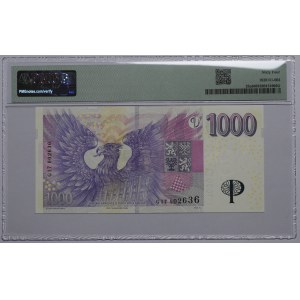 Czechy, 1000 korun 2008