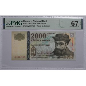 Węgry, 2000 forint 2008