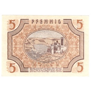 Germany, Allied Occupation, Rheinland-Pfalz, 5 pfennig 1947