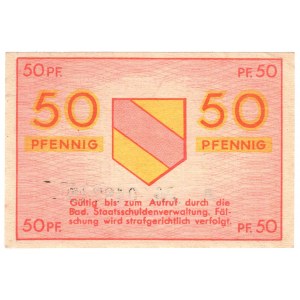 Nimecy, Baden, 50 pfennig 1947 - rare