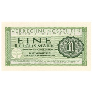 Niemcy, Wermacht, bon na 1 markę 1944