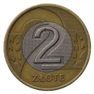 Poland, III RP, 2 zloty 1994 - twist.
