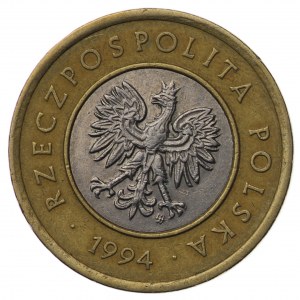 Poland, III RP, 2 zloty 1994 - twist.