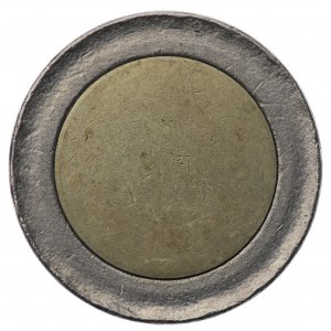 European Union, a clean 2 euro coin disc