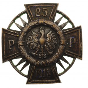 Badge of the 25th Infantry Regiment, Piotrkow Trybunalski