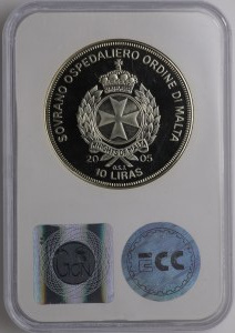 Order of Malta, 10 Lir 2005, John Paul II