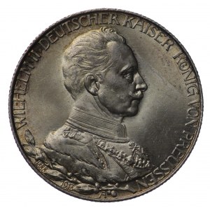 Niemcy, Królestwo Prus, Wilhelm II, 3 Marki Berlin 1913 A