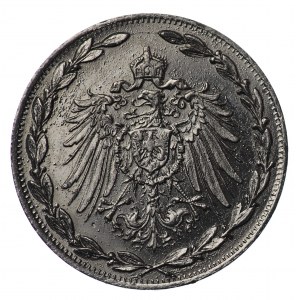 Germany , 1 mark (ND) - sample in zinc