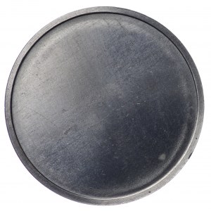 Niemcy, 5 marek 1970, Wilhelm Conrad Rontgen - jednostronna odbitka w aluminium, nakład 350 sztuk