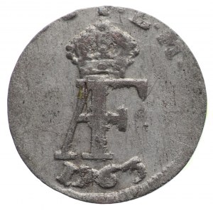 Pomorze, Panowanie szwedzkie, Adolf Fryderyk, 1/48 talara Strzałów 1763 IDL