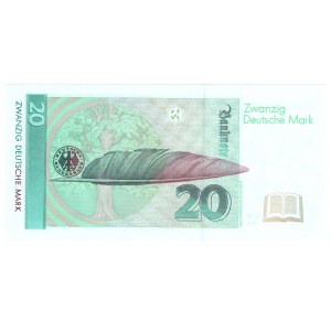 Germany, 20 marks 1991, AS series