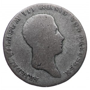 Germany, Prussia, 1/6 Thaler 1816 A