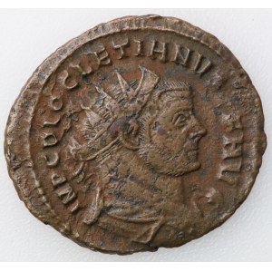 Cesarstwo Rzymskie, Dioklecjan, Antoninian bilonow, jednostronny, 284-305 - bardzo rzadki