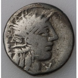 Republika Rzymska, M. Fannius, Denar 123 p.n.e.