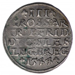 Śląsk, Fryderyk II, Trojak Legnica 1544