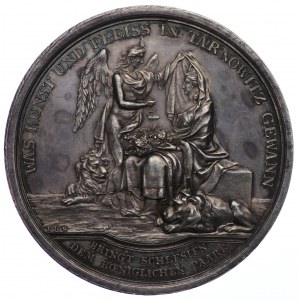 Silesia, Prussia. Medal, Frederick William III, Loos, Visitation of the mine in Tarnowskie Góry - a rare item