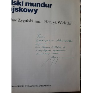 Polish Military Uniform - a beautiful large autographed album