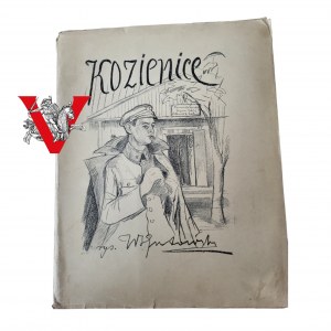 LEGIONY POLSKIE - Kozienice Grupa Legionów Polskich płk Zielińskiego Lwów 1916 - RZADKI ALBUM