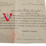 Border Guard transfer to Customs Office 1929 signature Karol Dziekanowski