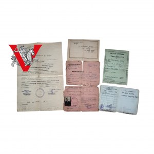 13 DAK set of documents after a POW veteran of the September Campaign