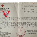 PCK September Campaign notification of death of soldier in Defense of Warsaw