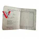 Polskie Siły Zbrojne na Zachodzie Legitymacja Książeczka Żołdu , w armii od 1940
