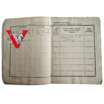 Polskie Siły Zbrojne na Zachodzie Legitymacja Książeczka Żołdu , w armii od 1940