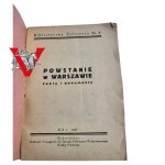 Powstanie Warszawskie Publikacja Komunistyczna Maj 1945 anty Powstańcza Propaganda
