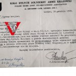 Powstanie Warszawskie AK odmowa nadania Virtuti Militari Londyn podpis oficera Komendy Głównej