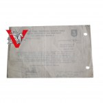 Powstanie Warszawskie AK odmowa nadania Virtuti Militari Londyn podpis oficera Komendy Głównej