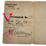 The Warsaw Uprising September Campaign ID card Warsaw Defense Command 1939