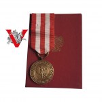 Powstanie Warszawskie Medal Zwycięstwa i Wolności 1945 Legitymacja pluton Mieczyków Konfederacja Narodu