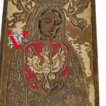 Matka Boska Licheńska z Orłem Białym Piękna Patriotyczna Plakieta RZADKOŚĆ